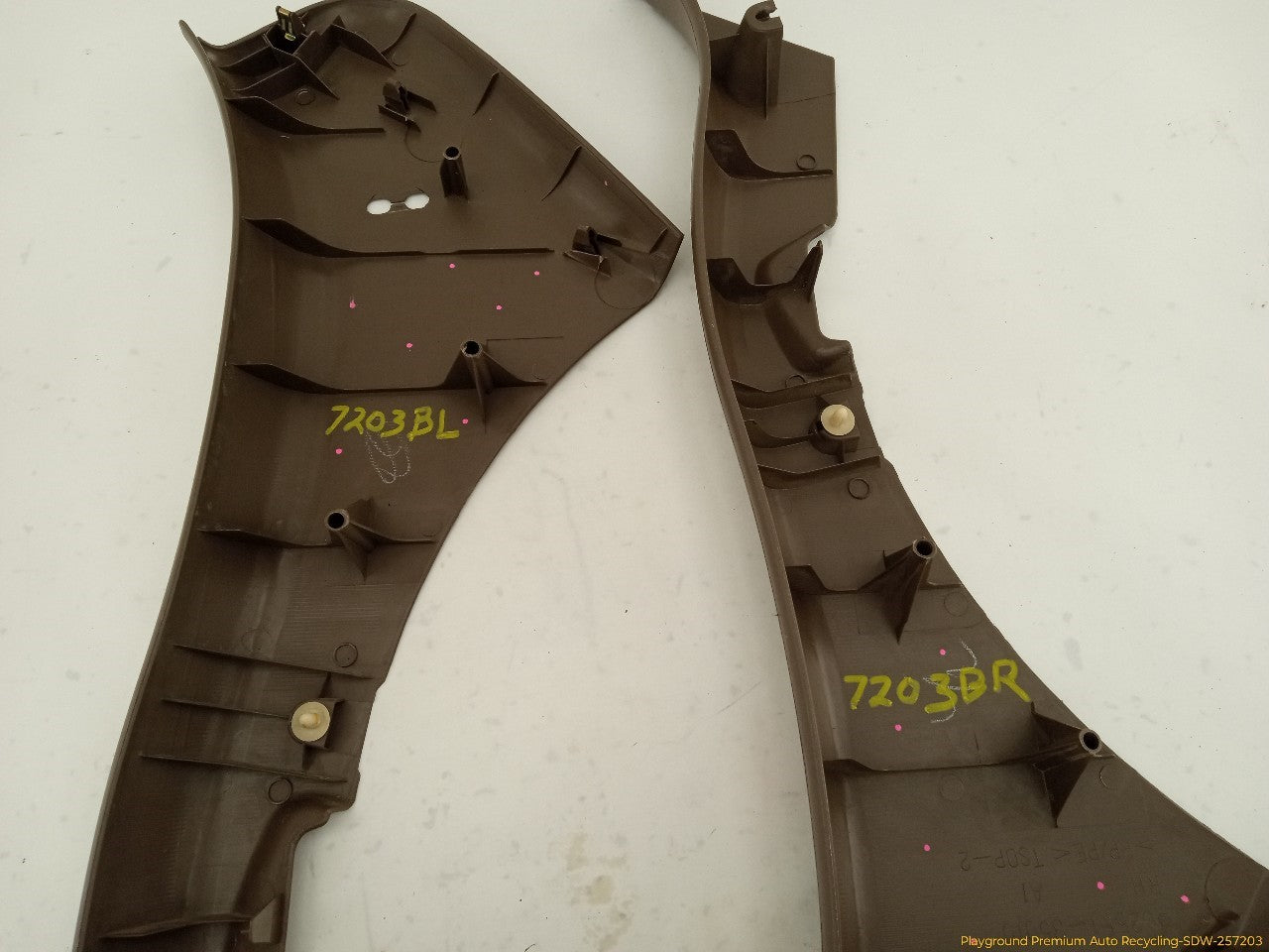 Toyota 4Runner Pair Of Rear Lower C Pillar Trim