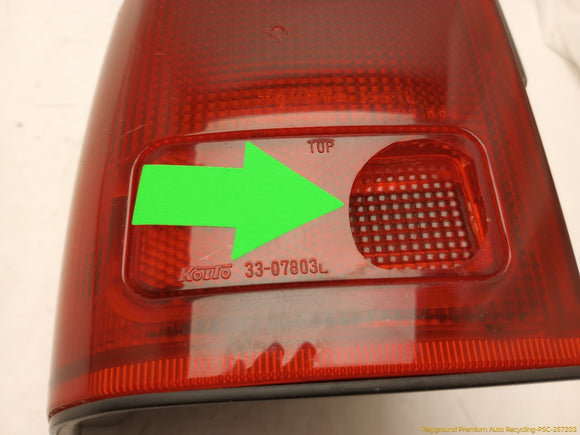 Toyota 4Runner Driver Left Tail Lamp