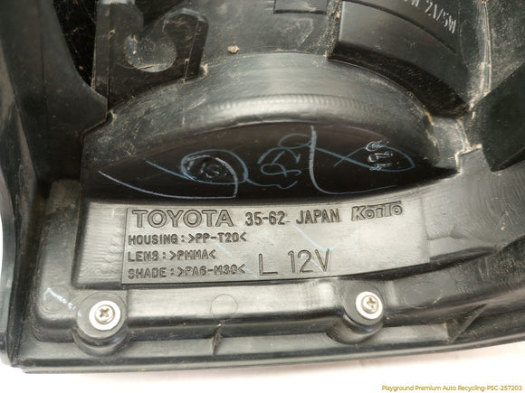 Toyota 4Runner Driver Left Tail Lamp