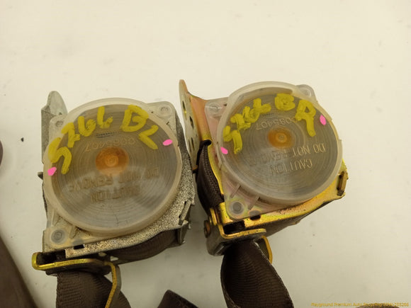 Toyota 4Runner Set Of 5 Rear Seat Belt Retractor And Buckles