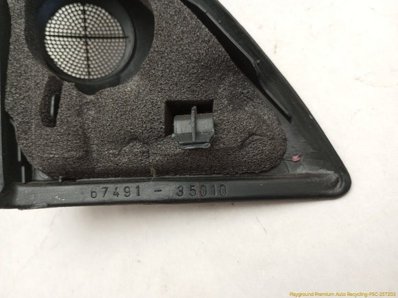 Toyota 4Runner Pair Of Front Door Tweeter Speaker Trim