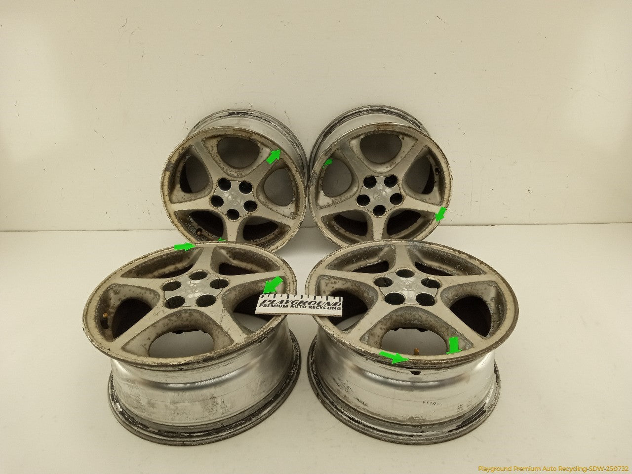 Toyota Celica Set Of 4 Alloy Wheels 5 Spoke