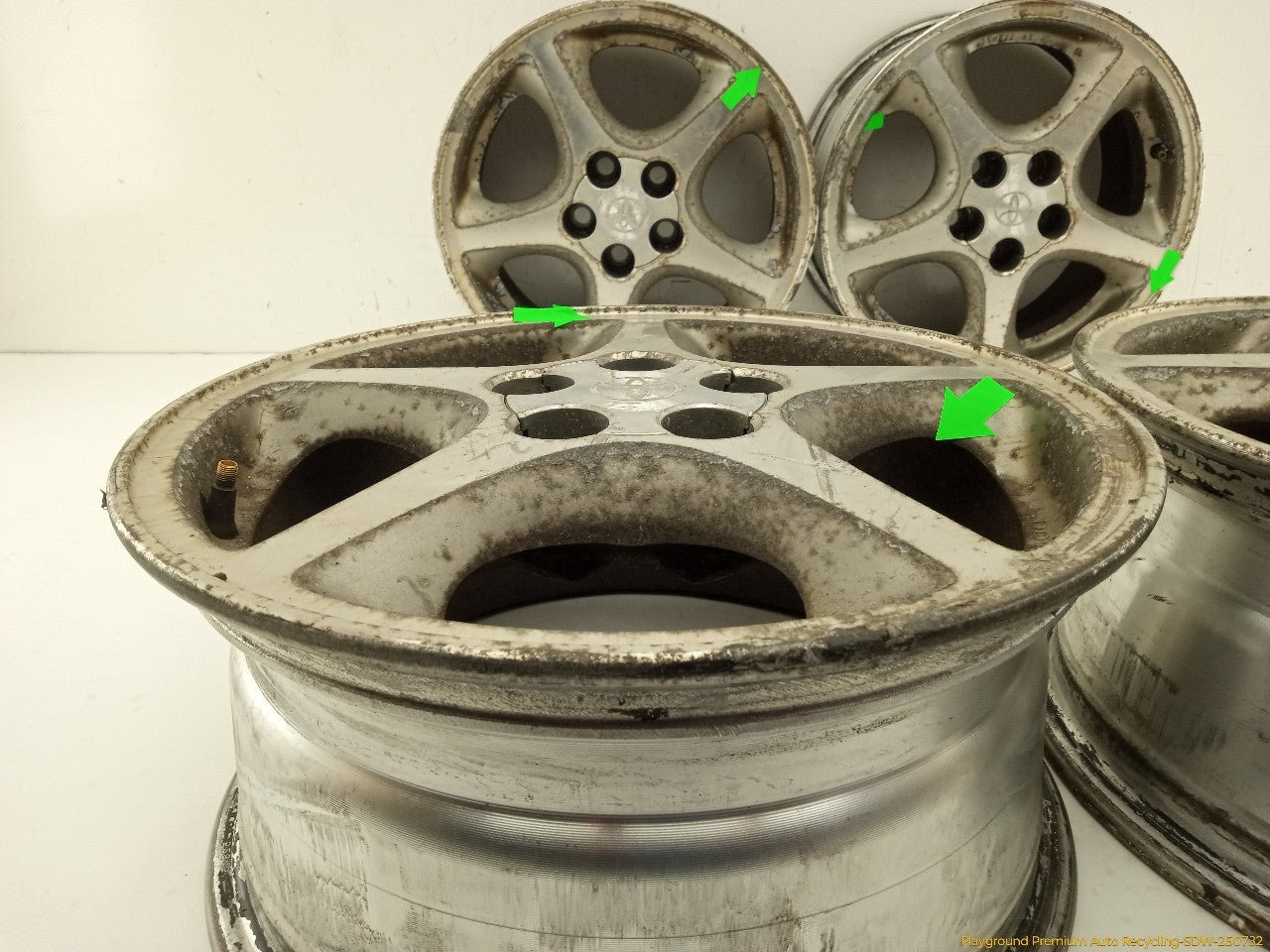 Toyota Celica Set Of 4 Alloy Wheels 5 Spoke