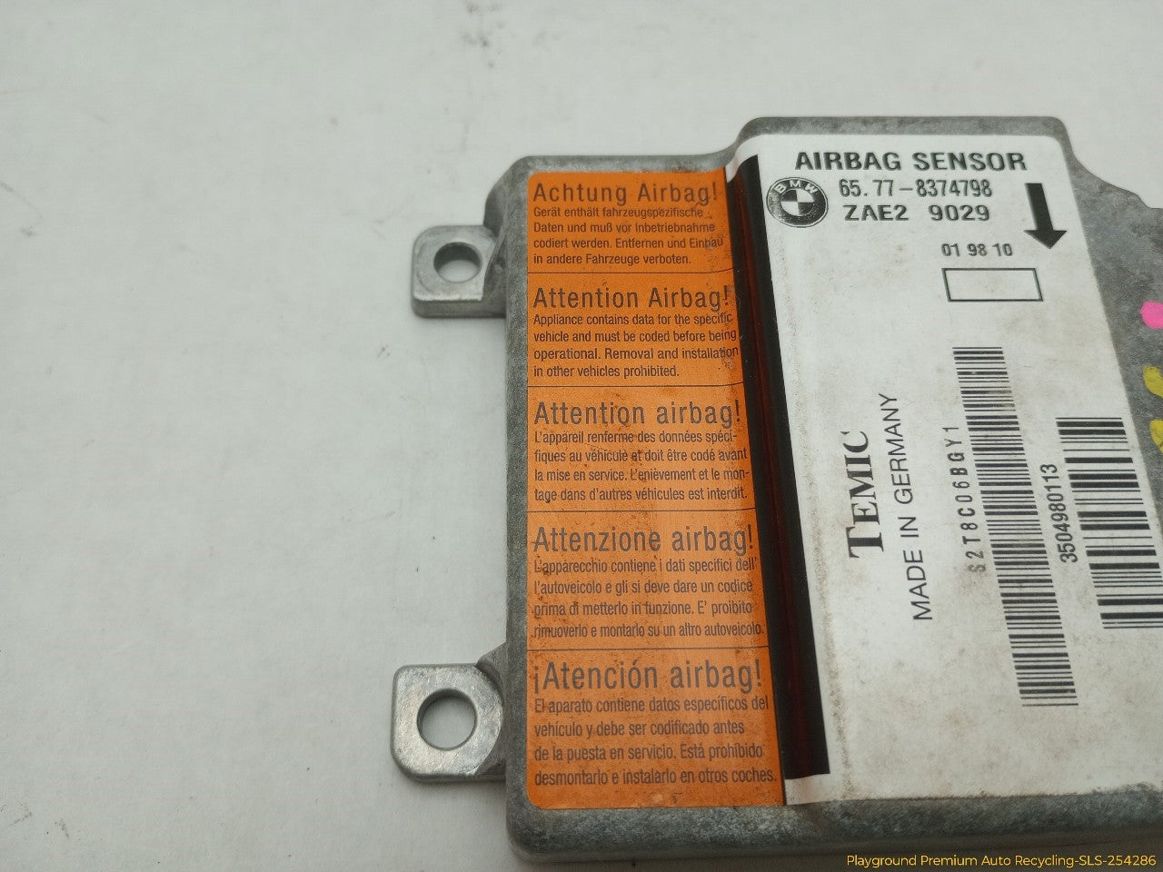BMW 318ti Airbag Control Module