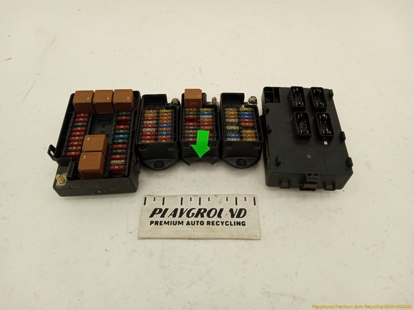 Jaguar XJ8L Set Of 4 Fuse Boxes Front And Rear