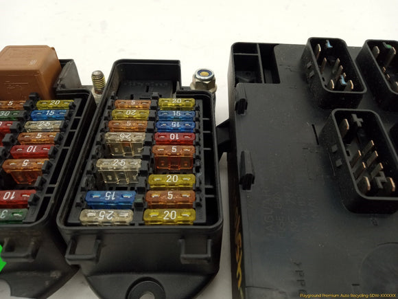 Jaguar XJ8L Set Of 4 Fuse Boxes Front And Rear