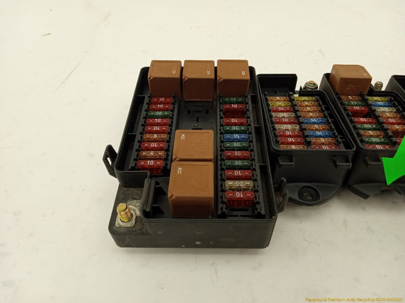 Jaguar XJ8L Set Of 4 Fuse Boxes Front And Rear
