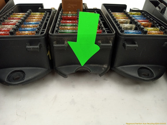 Jaguar XJ8L Set Of 4 Fuse Boxes Front And Rear