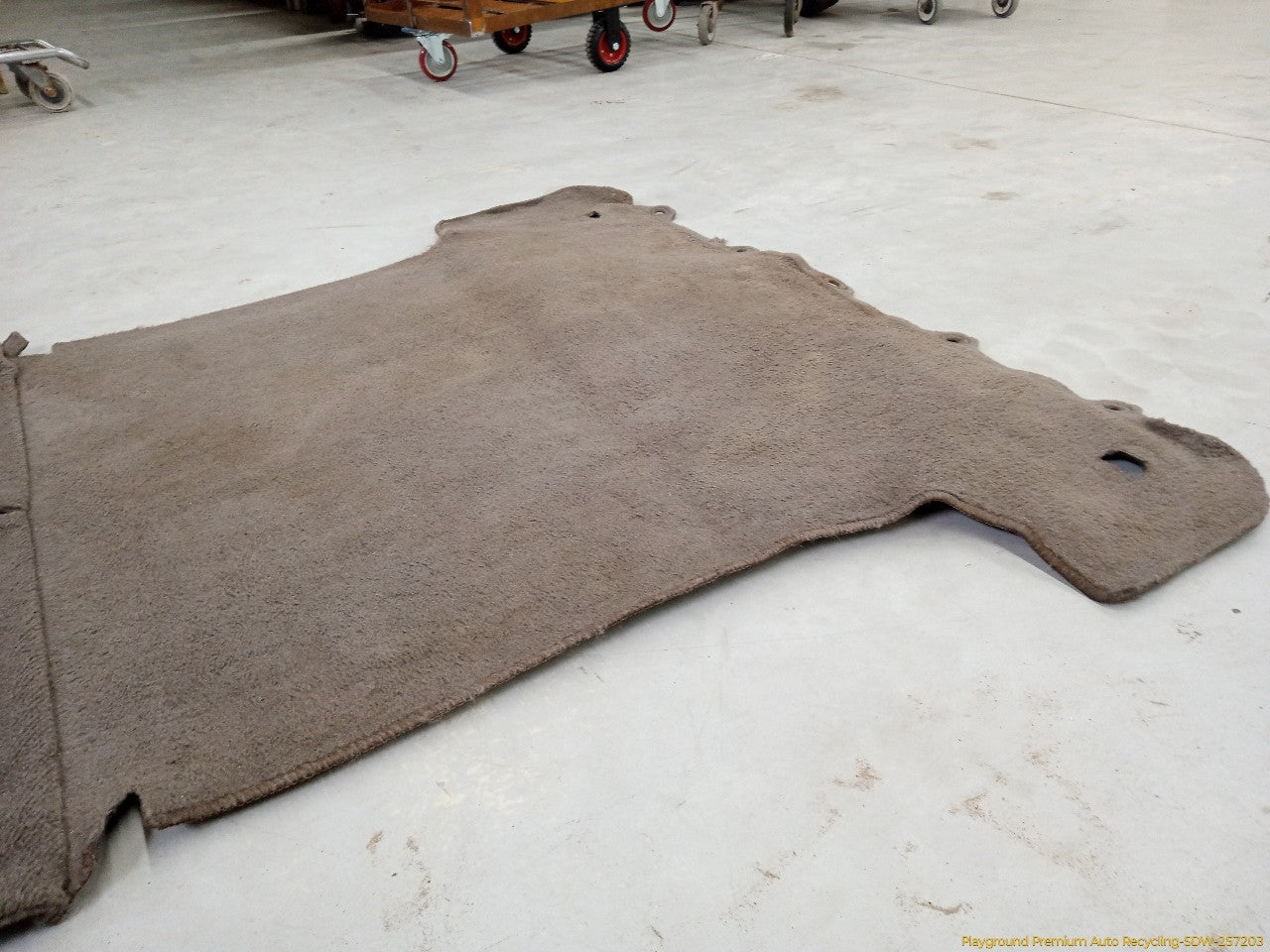 Toyota 4Runner Rear Lower Trunk Floor Carpet Cover