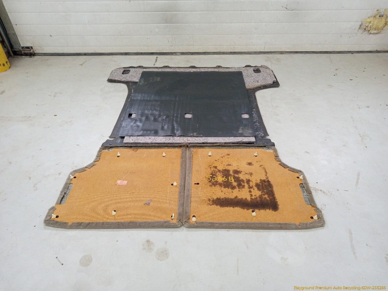 Toyota 4Runner Rear Lower Trunk Floor Carpet Cover