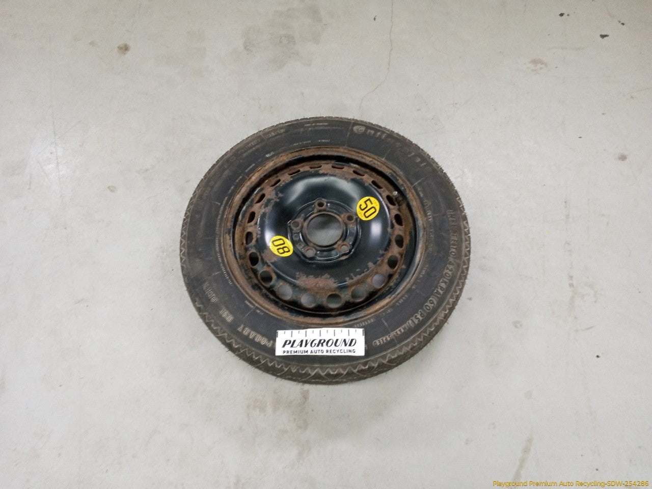 BMW 318ti Spare Wheel
