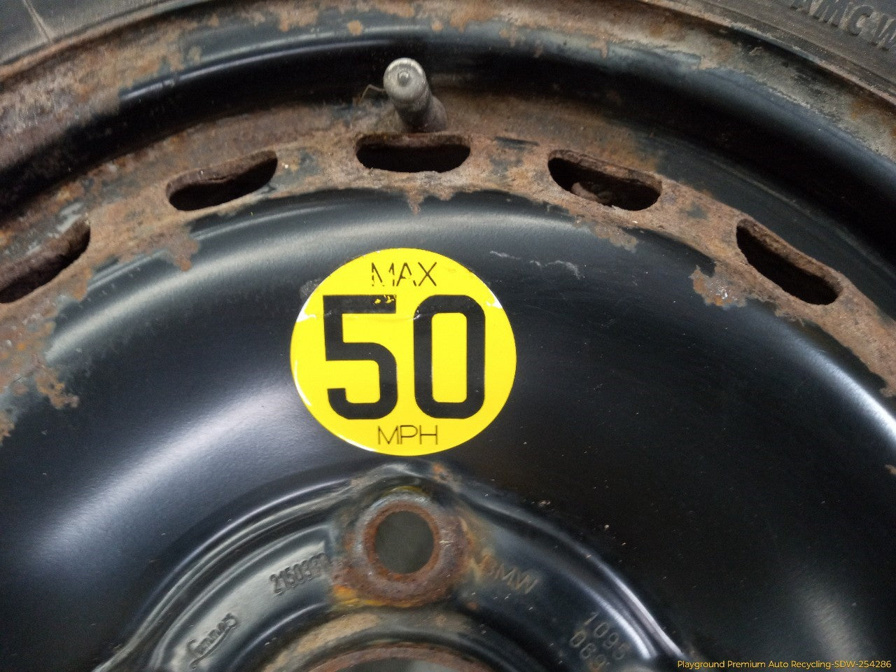 BMW 318ti Spare Wheel