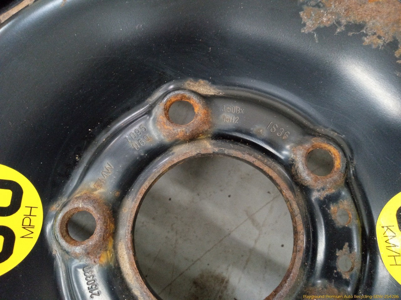 BMW 318ti Spare Wheel