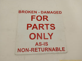 Saab 9-3 **AS IS** Driver Left Headlamp