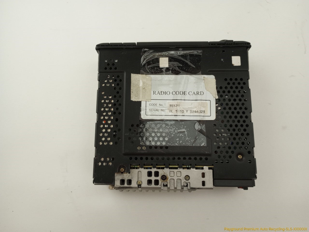 Mercedes SLK320 Radio Audio Cassette Player