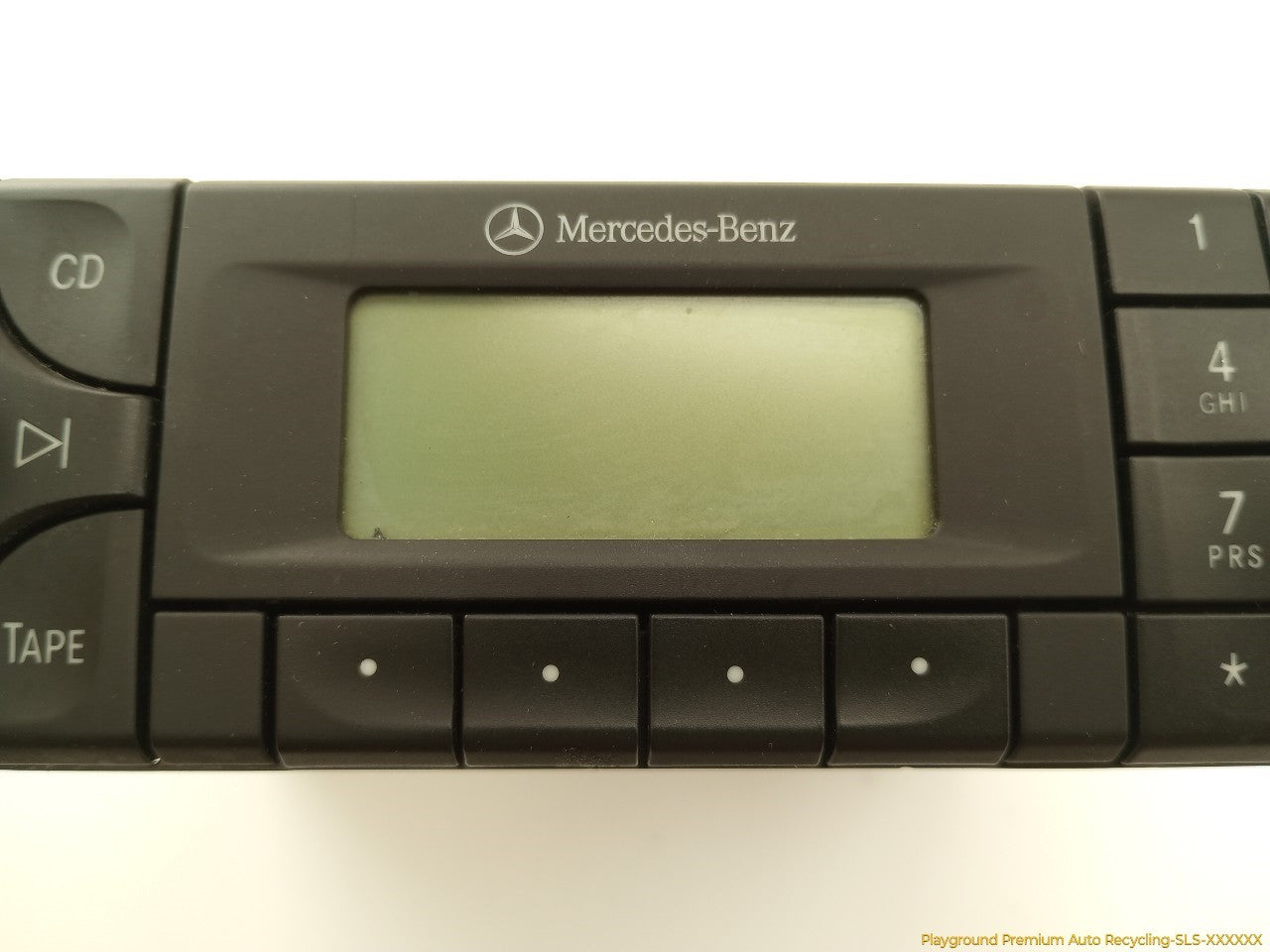 Mercedes SLK320 Radio Audio Cassette Player