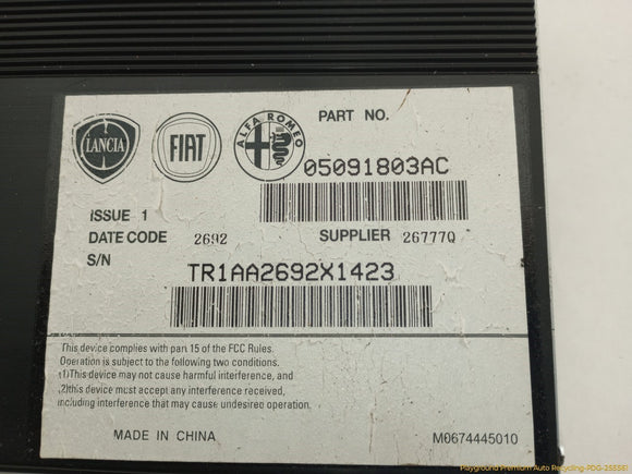 Fiat 500 Radio Audio Amplifier