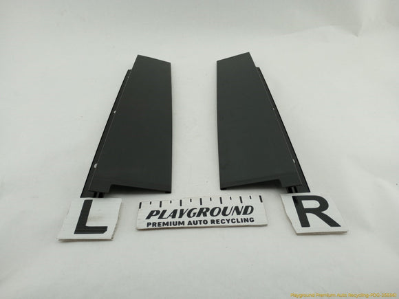 Fiat 500 Pair Of Center Exterior B Pillar Post Trim