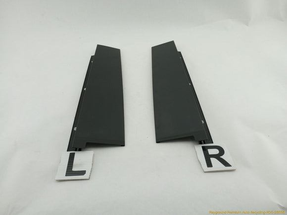 Fiat 500 Pair Of Center Exterior B Pillar Post Trim