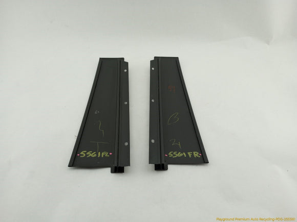 Fiat 500 Pair Of Center Exterior B Pillar Post Trim