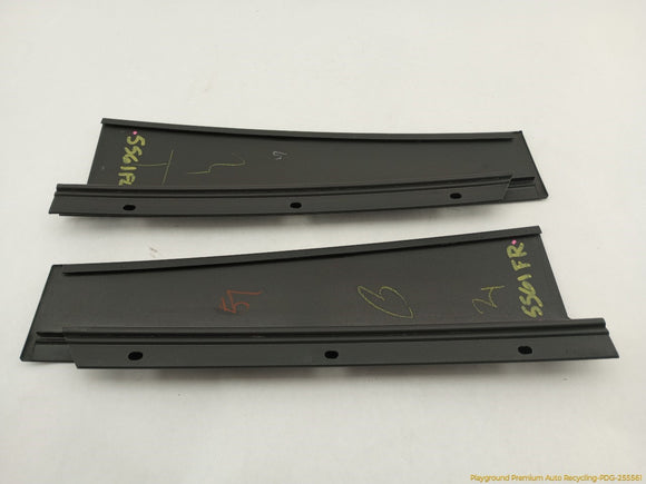 Fiat 500 Pair Of Center Exterior B Pillar Post Trim