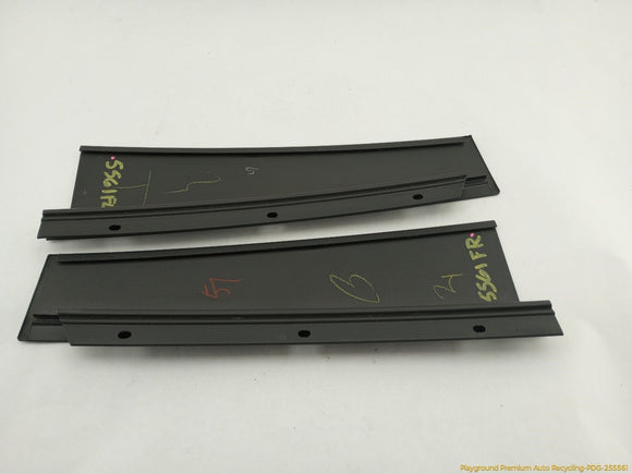Fiat 500 Pair Of Center Exterior B Pillar Post Trim