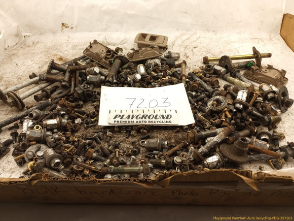 Toyota 4Runner Dismantling Hardware Fasteners Bolts & Nuts