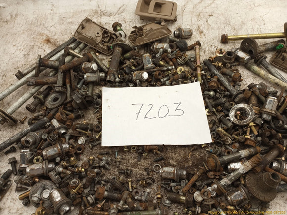 Toyota 4Runner Dismantling Hardware Fasteners Bolts & Nuts