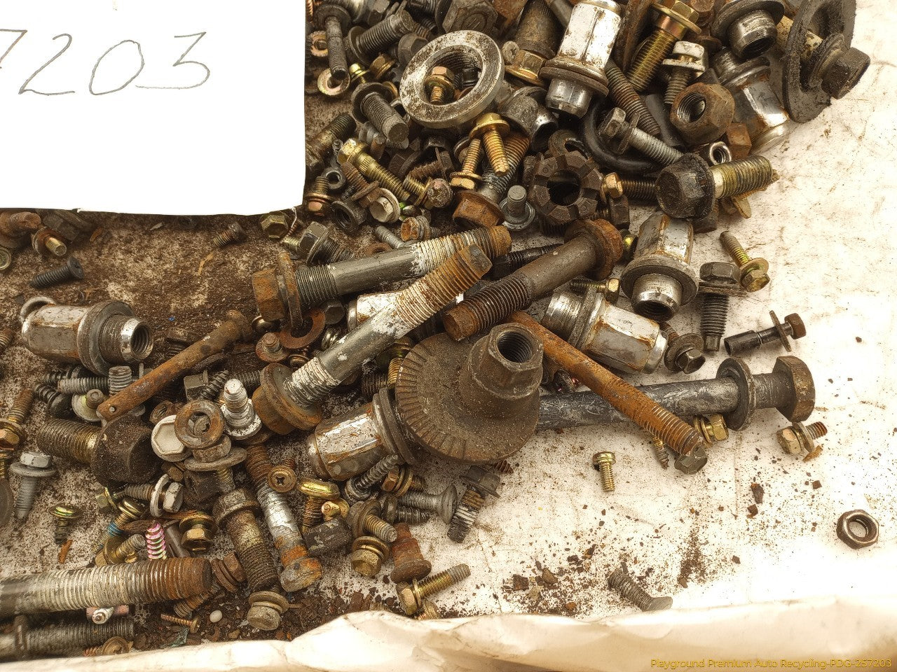 Toyota 4Runner Dismantling Hardware Fasteners Bolts & Nuts