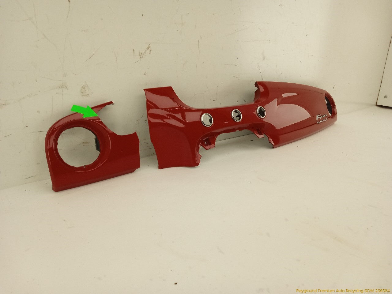 Fiat 500 Dashboard Bezel Trim