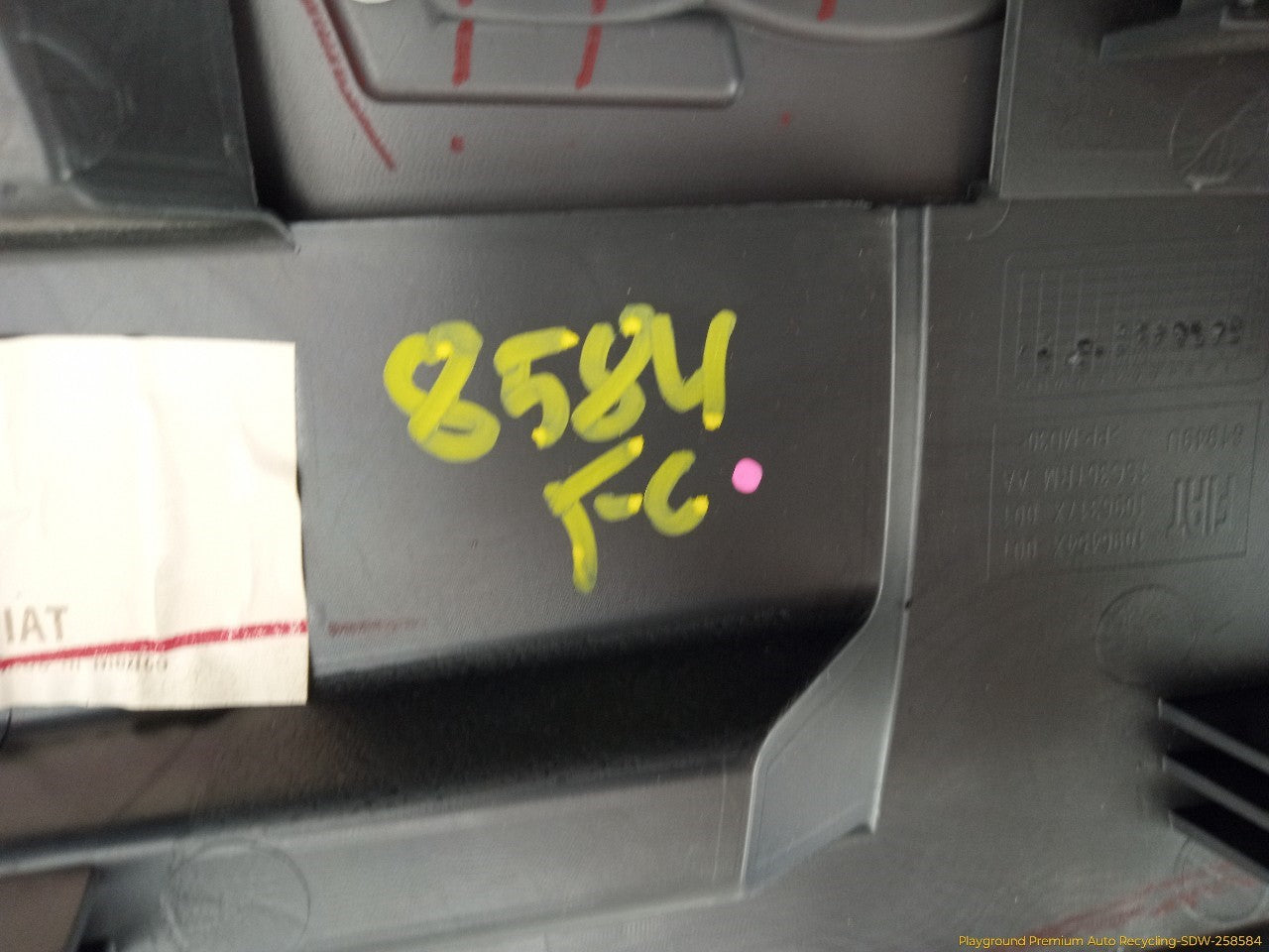 Fiat 500 Dashboard Bezel Trim