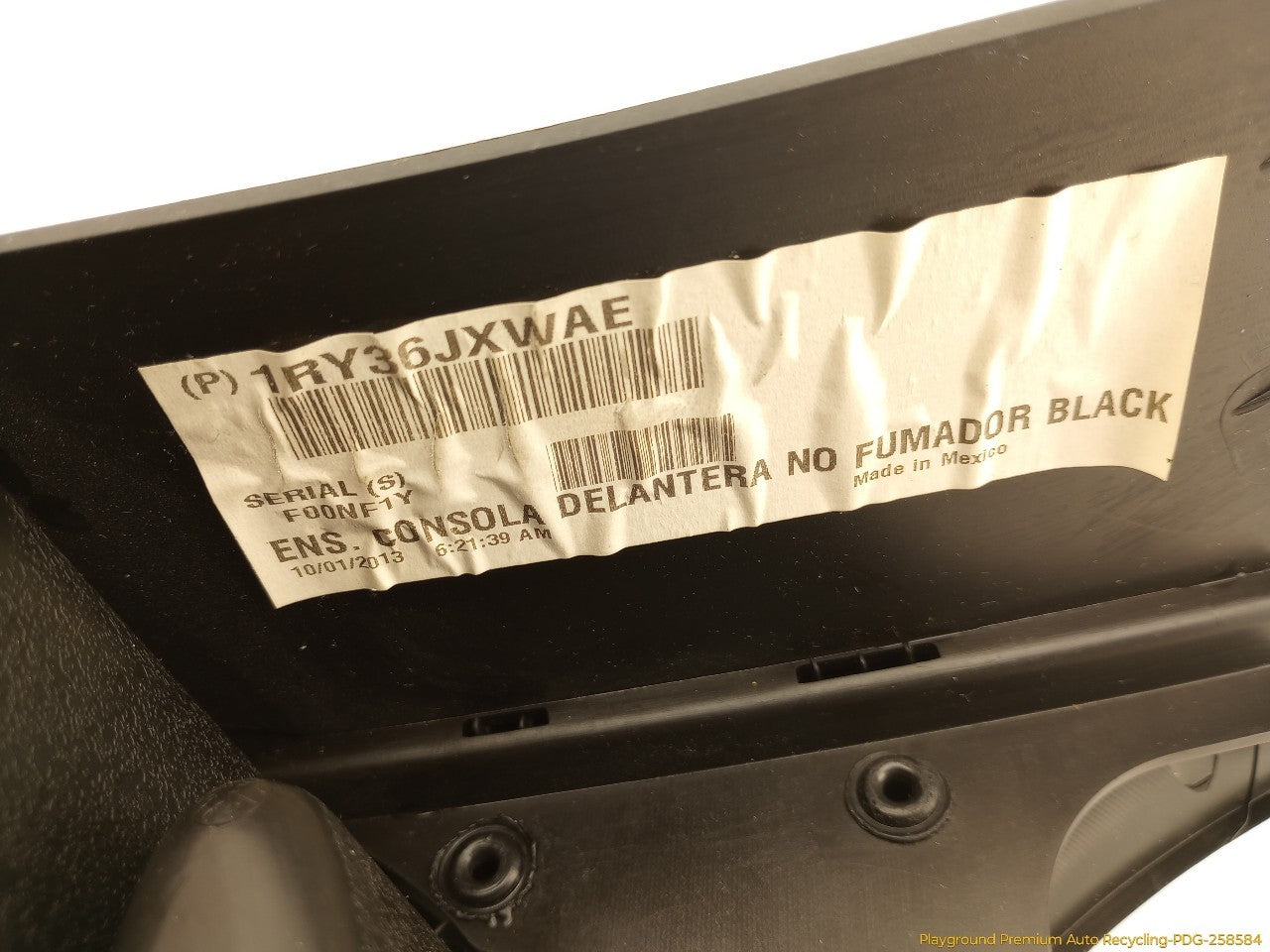 Fiat 500 Front Center Console