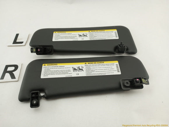 Fiat 500 Pair Of Sun Visors