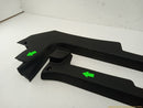 Fiat 500 Pair Of Front Door Sill Scuff Plate Trim-8