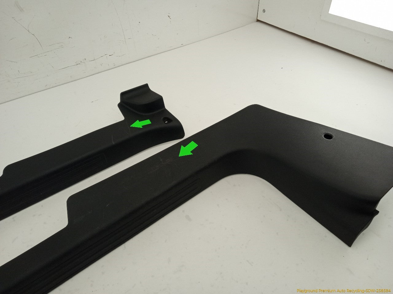 Fiat 500 Pair Of Front Door Sill Scuff Plate Trim