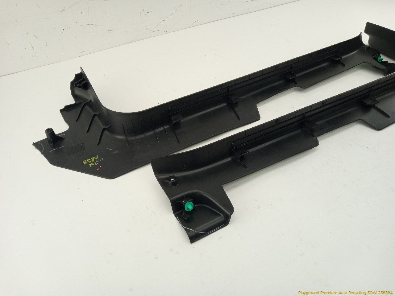 Fiat 500 Pair Of Front Door Sill Scuff Plate Trim
