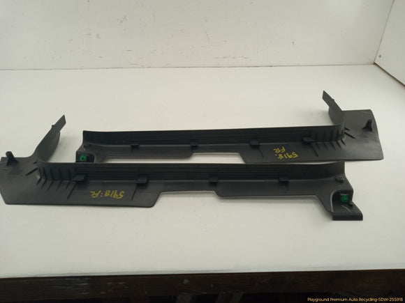 Fiat 500 Pair Of Front Door Sill Scuff Plate Trim