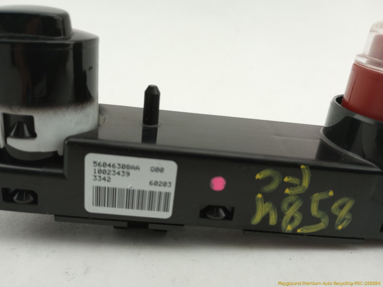 Fiat 500 Dashboard Control Switches