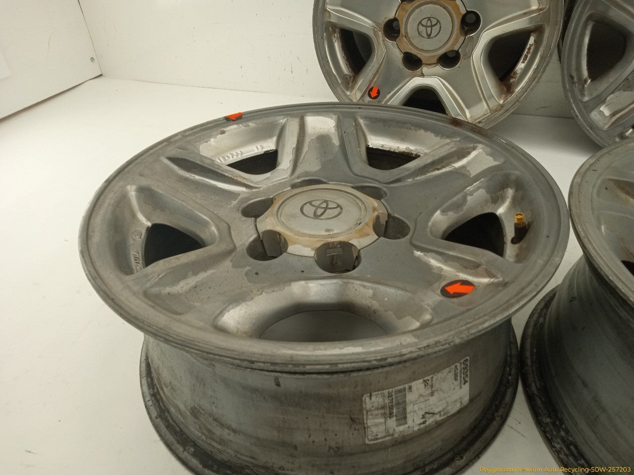 Toyota 4Runner Set Of 4 Alloy Wheel Rims 5 Spoke