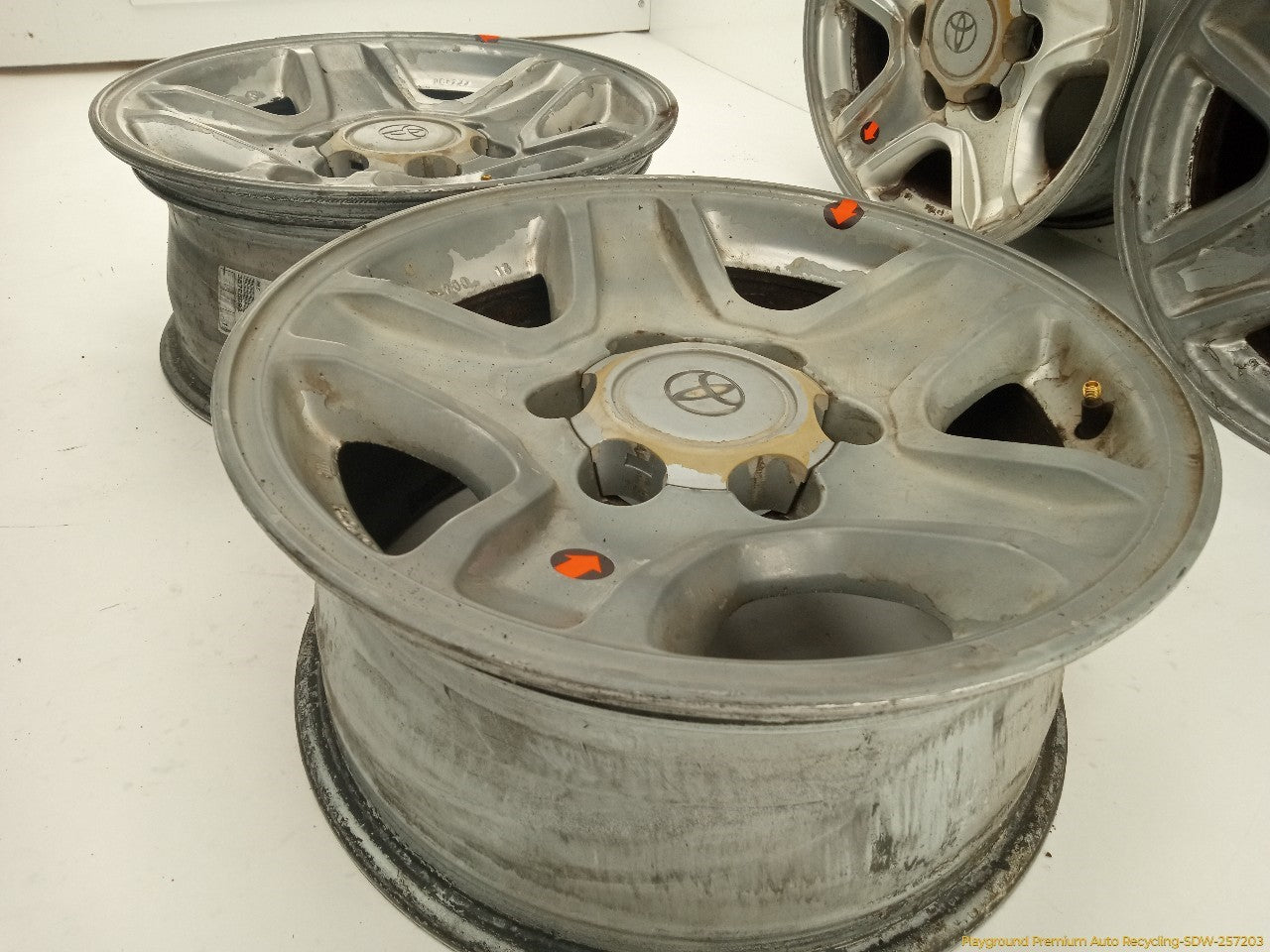 Toyota 4Runner Set Of 4 Alloy Wheel Rims 5 Spoke