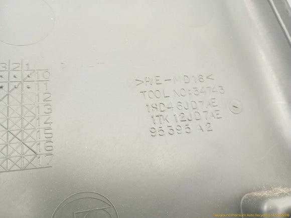 Fiat 500 Passenger Right Rear Quarter Trim