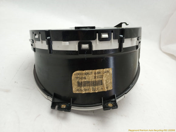 Fiat 500 Instrument Cluster Speedometer
