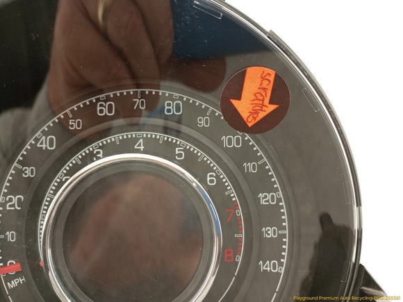 Fiat 500 Instrument Cluster Speedometer
