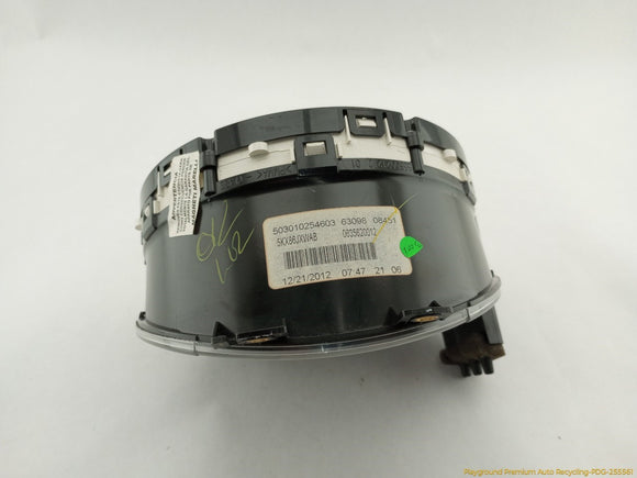Fiat 500 Instrument Cluster Speedometer