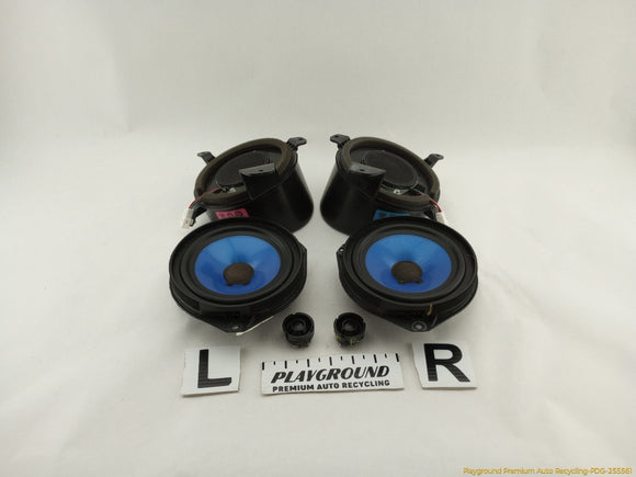 Fiat 500 Set Of 6 Audio Speakers