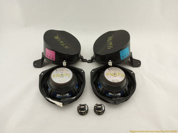 Fiat 500 Set Of 6 Audio Speakers