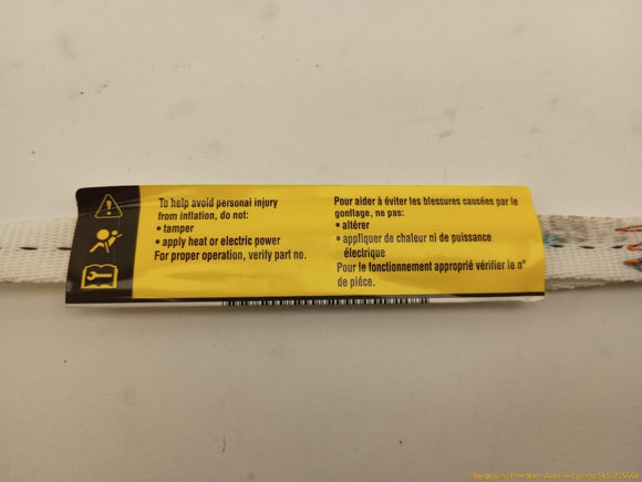 Fiat 500 Passenger Right Side Curtain Airbag