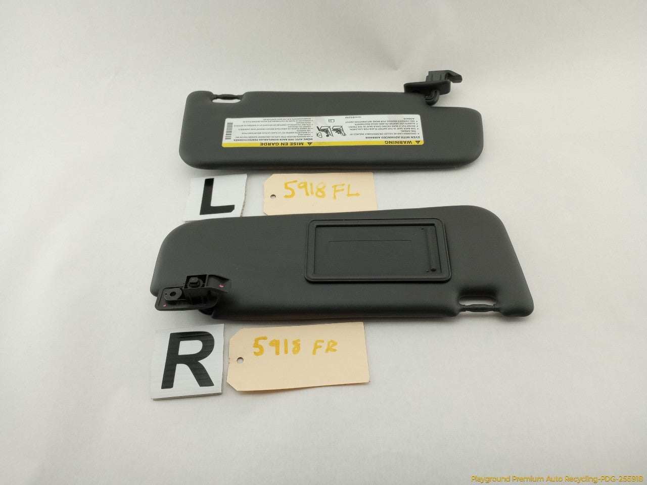 Fiat 500 Pair Of Sun Visors - 0