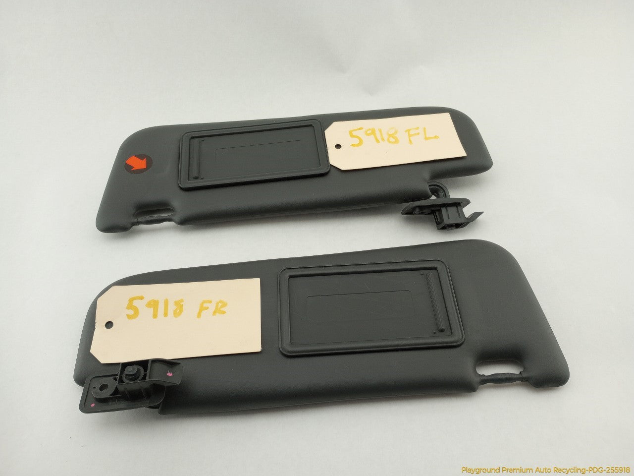 Fiat 500 Pair Of Sun Visors