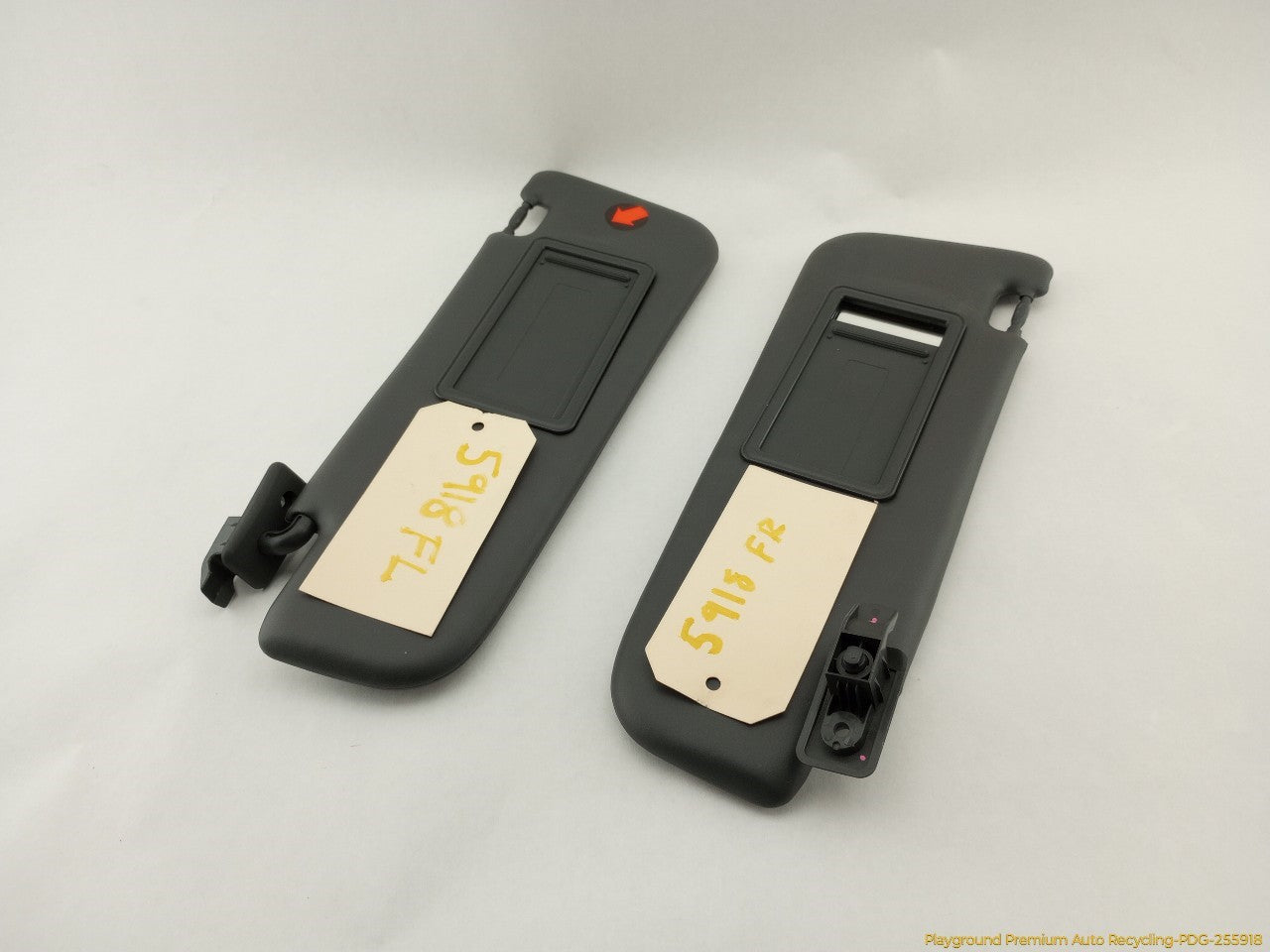 Fiat 500 Pair Of Sun Visors